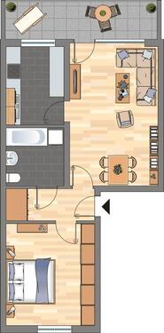 Foto - Etagenwohnung zur Miete in Lilienthal