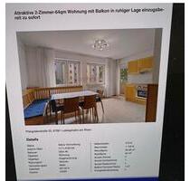 teilmöblierte wohnung - 837,00&nbsp;EUR Kaltmiete, ca.&nbsp; 64,00&nbsp;m&sup2; in Ludwigshafen am Rhein (PLZ: 67061) Parkinsel