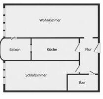 Moderne 2 Zimmer Wohnung in Norderstedt Mitte