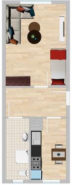 Foto - 1 Zimmer Etagenwohnung zur Miete in Plau am See