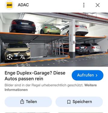 Foto - Parkplatz Tiefgarage - Doppelparker oben