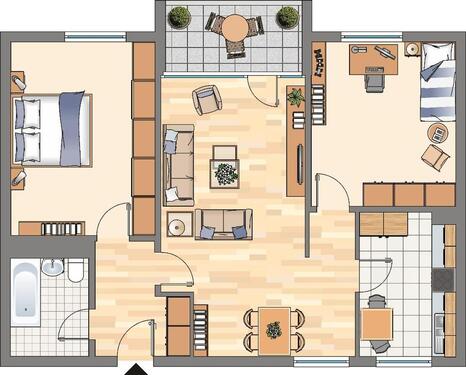 Foto - Etagenwohnung zur Miete in Dortmund