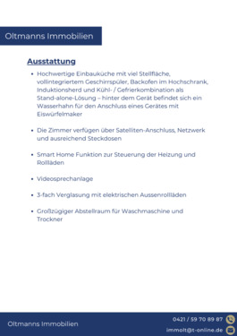 Foto - 4 Zimmer Erdgeschoßwohnung in Ganderkesee