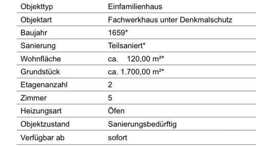 Foto - Einfamilienhaus zum Kaufen in Nordhausen