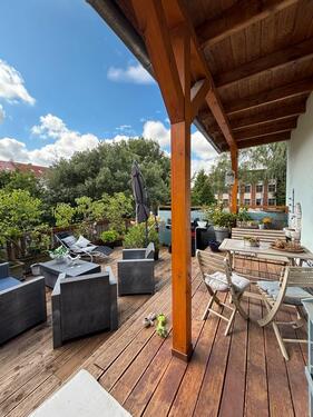 Foto - 3,5 Zimmer Wohnung mit Terrasse, Stellplatz und Einbauküche