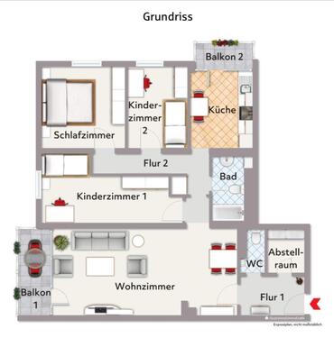 Foto - 4 Zi Wohnung Bad Kreuznach 1100€ kalt