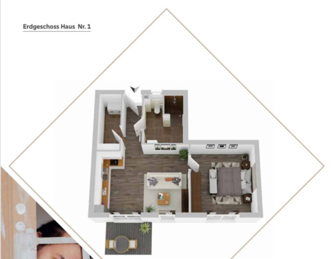 Foto - Exklusive 2-Zimmer-Wohnung mit Tiefgarage in Top-Lage in Lingen