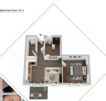 Exklusive 2-Zimmer-Wohnung mit Tiefgarage in Top-Lage in Lingen - Lingen (Ems)