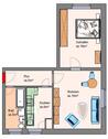 Foto - 2 Zimmer Etagenwohnung zur Miete in Meuselwitz