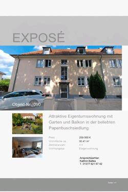 Foto - Attraktive Eigentumswohnung mit Garten und Balkon