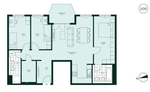 Foto - 4 Zimmer Etagenwohnung in Berlin