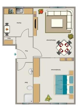Foto - 2.5 Zimmer Etagenwohnung zur Miete in Kamen