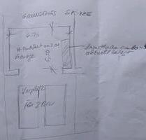 Garage Doppelgarage 6 x 5,5m Werkstatt Strom Vorplatz für 2 PKW - Immendingen