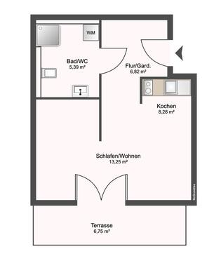 Foto - Erdgeschoßwohnung in Arnstadt zur Miete