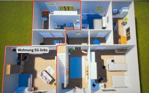 Foto - 1 Zimmer Erdgeschoßwohnung zur Miete in Quakenbrück