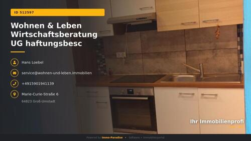 Foto - 1 Zimmer Etagenwohnung zur Miete in Dieburg