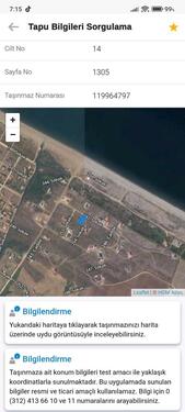 Foto - Baugrundstück 422 ²m 80m zum Strand in der Türkei