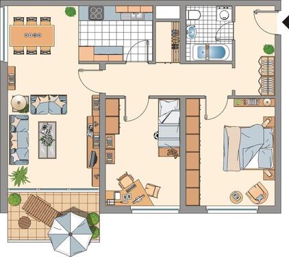 Foto - Gemütliche Etagenwohnung in Essen - 80m² Wohnfläche mit abwechslungsreicher Atmosphäre
