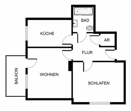 Foto - Etagenwohnung zur Miete in Gelsenkirchen