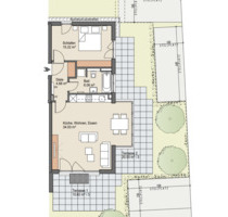 Kirchseeon Eglharting Attraktive 2-Zimmer Erdgeschoß Wohnung