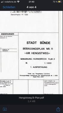 Foto - Grundst&uuml;ck in Bünde zur Miete