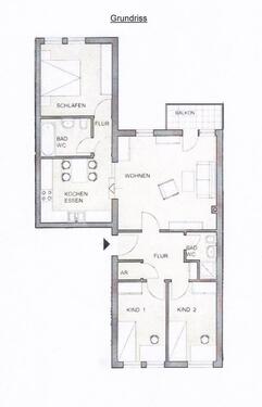 Foto - 4 zimmerwohnung - 1.100,00&nbsp;EUR Kaltmiete, ca.&nbsp; 95,00&nbsp;m&sup2;