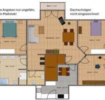 Vermietung: helle 4-Zimmer Whg. - 104m² - Fahretoft - Niebüll