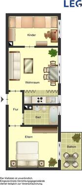 Foto - 3 Zimmer Erdgeschoßwohnung zur Miete in Duisburg