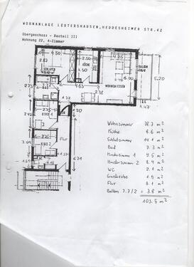 Foto - 4-Zimmerwohnung in Hirschberg-Leutershausen 104qm
