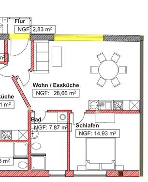 Foto - Zweizimmerwohnung in Murg Niederhof