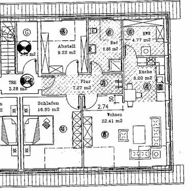 Foto - 3 Zimmer Etagenwohnung zur Miete in Werlte