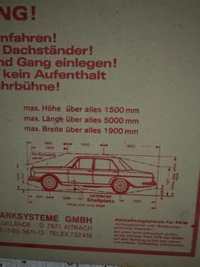 Foto - Tiefgaragenstellplatz Duplex-Parker zu vermieten