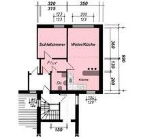 2-Zimmer-Whg Plön-Zentrum - 420,00 EUR Kaltmiete, in Plön (PLZ: 24306)