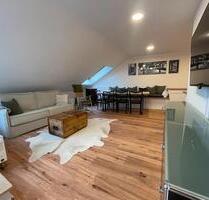 Vollmöbliert | Penthouse-Wohnung über den Dächern Leipzigs