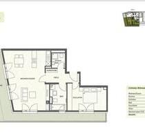 Vermiete Exklusive 2 Zi. 90m² Penthouse Wohnung 2 Bäder Terrasse - München Ramersdorf-Perlach