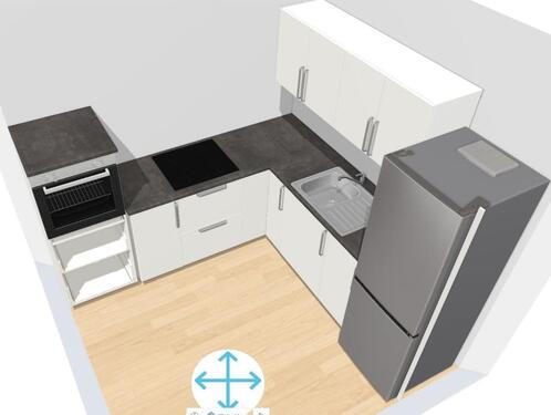 Foto - Praktische 1,5 ZKB mit EBK möbliert Behindertengerecht