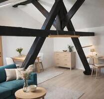 Charmante Dachgeschoss-Studiowohnung in Heide-Süderholm – frei