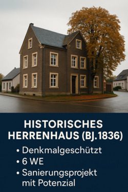 Foto - 6-MFH Historisches Herrenhaus mit Baugenehmigung – Ihre einzigart
