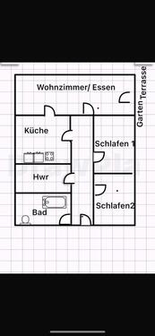 Foto - 3-Zimmer Wohnung - 520,00&nbsp;EUR Kaltmiete, ca.&nbsp; 85,00&nbsp;m&sup2;