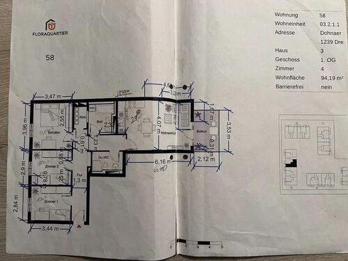 Foto - Erdgeschoßwohnung in Dresden zur Miete