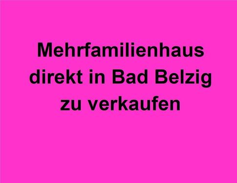 Foto - Verkaufe Mehrfamilienhaus direkt in Bad Belzig mit 4 vermieteten