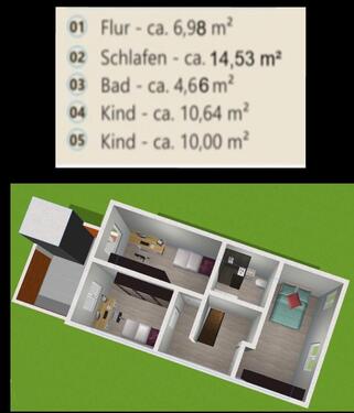 Foto - Etagenwohnung in Wolfsburg