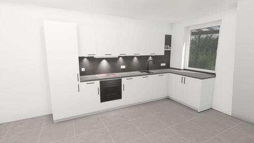 Foto - Gemütlich! - Dachgeschosswohnung mit Einbauküche und Dachterrasse