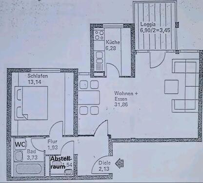 Foto - 2 Zimmer Etagenwohnung zur Miete in Stuttgart