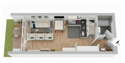 Foto - Erdgeschoßwohnung in Bochum zur Miete