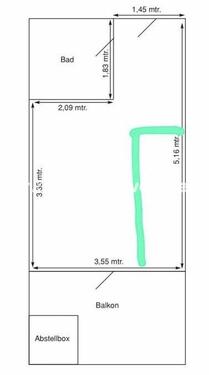 Foto - Wohnungsswap - 1 Zimmer, 21 m² - Aachener Straße, Köln