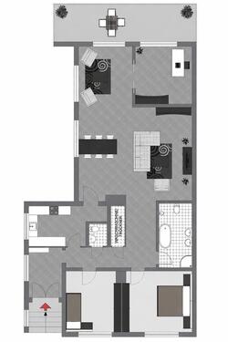 Foto - Terrassenwohnung in Breitenworbis zur Miete