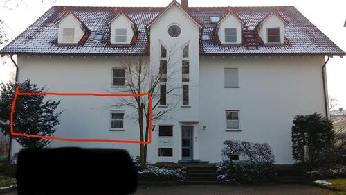 Foto - Gepflegte 3,5-Zimmer-Erdgeschosswohnung mit Balkon & Einbauküche