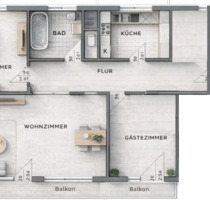 Barrierearme 3ZKB Wohnung mitten in Frankenberg - Frankenberg (Eder) Barrierearme 3ZKB Wohnung mitten in Frankenberg - Frankenberg (Eder)