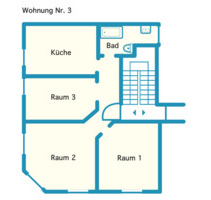 3 Zimmer Wohnung in Ludwigshafen Friesenheim - Ludwigshafen am Rhein Ludwigshafen-Hemshof